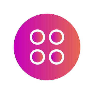 Uygulama simgesi soyut arkaplanda izole edildi