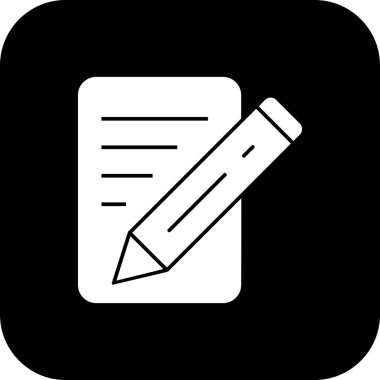  Soyut arkaplanda belge simgesi izole edildi