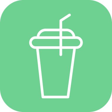 Soyut arkaplanda izole edilmiş simge iç