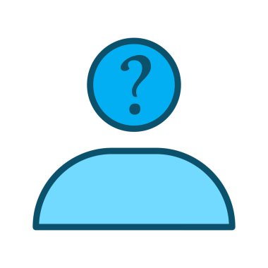 Düşünen zihin simgesi soyut arkaplanda izole