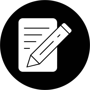  Soyut arkaplanda belge simgesi izole edildi