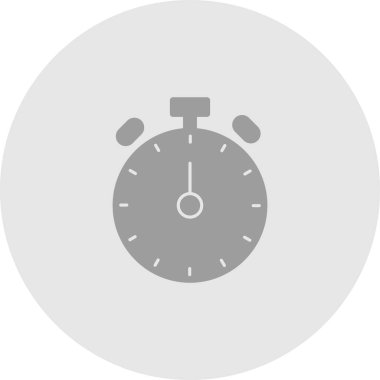  Soyut arkaplanda alarm simgesi izole edildi