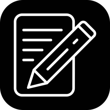  Soyut arkaplanda belge simgesi izole edildi