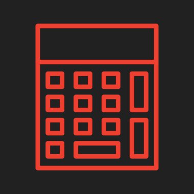 Takvim simgesi soyut arkaplanda izole edildi