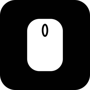 Fare simgesi soyut arkaplanda izole edildi