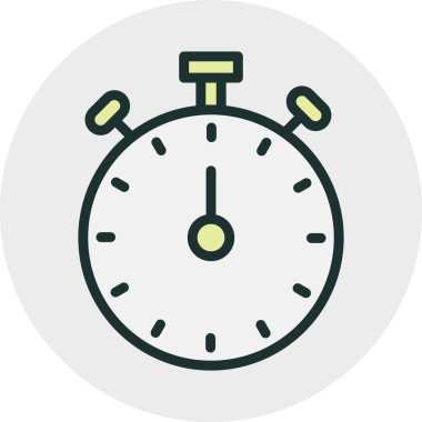  Soyut arkaplanda alarm simgesi izole edildi