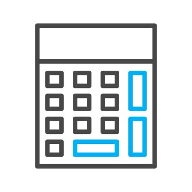 Takvim simgesi soyut arkaplanda izole edildi