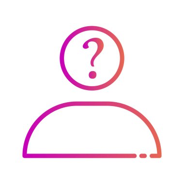 Düşünen zihin simgesi soyut arkaplanda izole