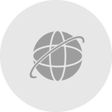 soyut arkaplanda internet simgesi izole edildi