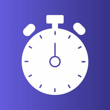  Soyut arkaplanda alarm simgesi izole edildi