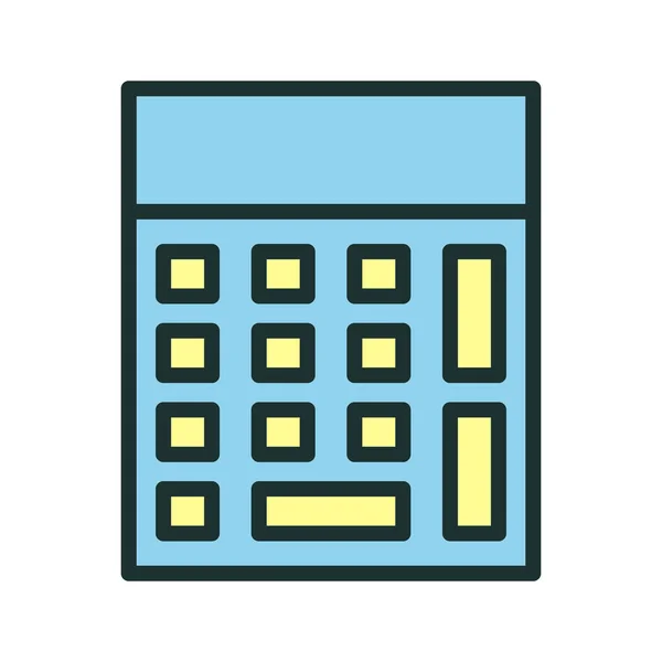 Иконка календаря на абстрактном фоне — стоковый вектор