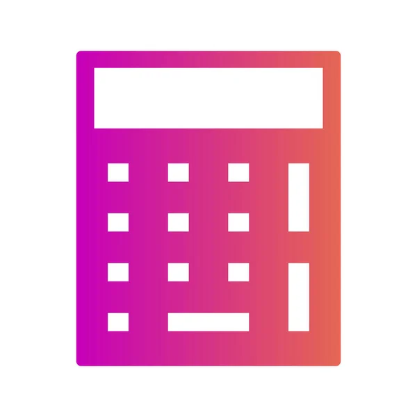 Kalender pictogram geïsoleerd op abstracte achtergrond — Stockvector