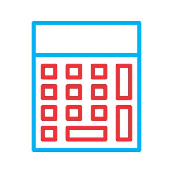Kalender pictogram geïsoleerd op abstracte achtergrond — Stockvector