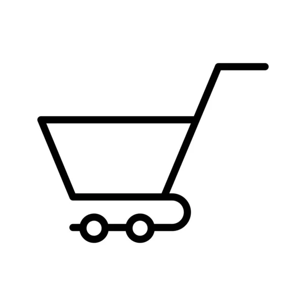 Trolley icono aislado sobre fondo abstracto — Archivo Imágenes Vectoriales