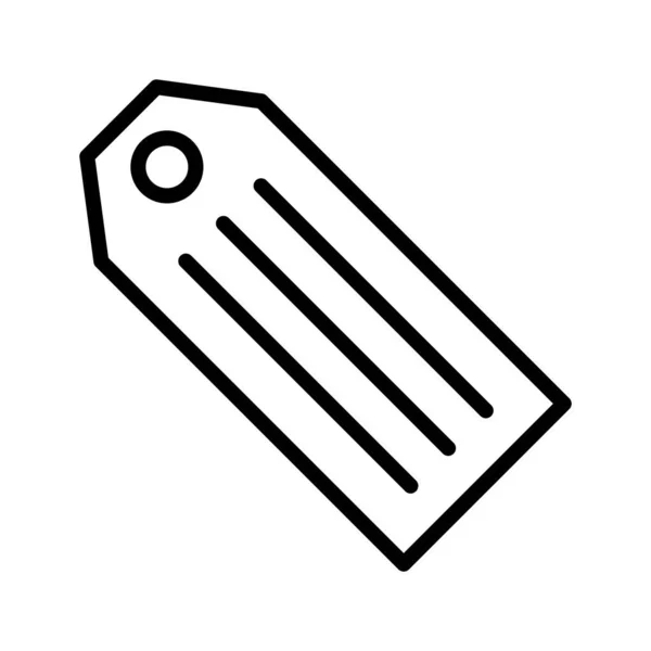 Icono de etiqueta aislado sobre fondo abstracto — Vector de stock