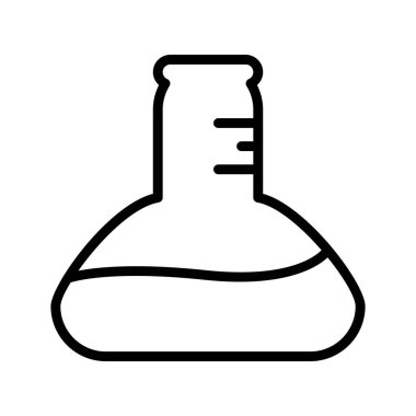 Test simgesi soyut arkaplanda izole edildi