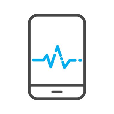 Çevrimiçi Doğrulama simgesi soyut arkaplanda izole edildi