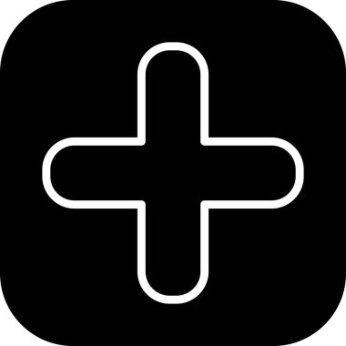 Soyut arkaplanda izole edilmiş simge ekle