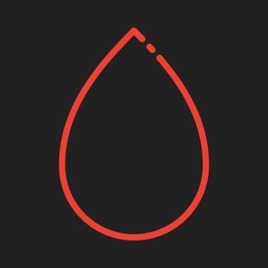 Soyut arkaplanda simgeyi bırak