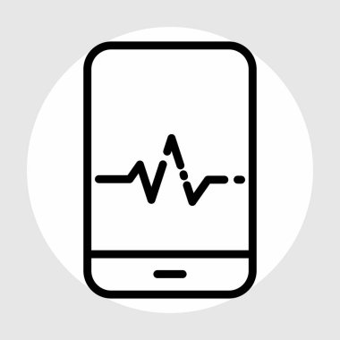 Çevrimiçi Doğrulama simgesi soyut arkaplanda izole edildi