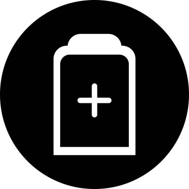 tıbbi pano simgesi soyut arkaplanda izole edildi