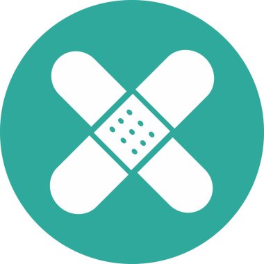 tıbbi simge soyut arkaplanda izole edildi