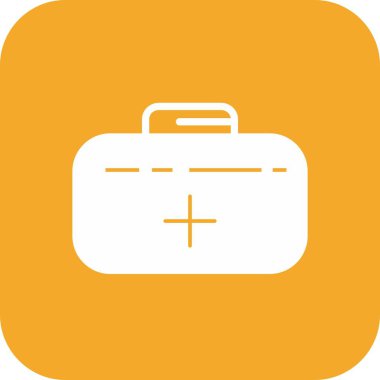 tıbbi simge soyut arkaplanda izole edildi