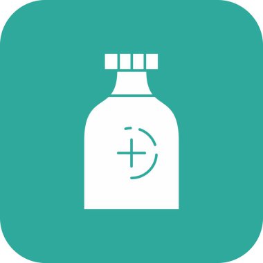 tıbbi simge soyut arkaplanda izole edildi