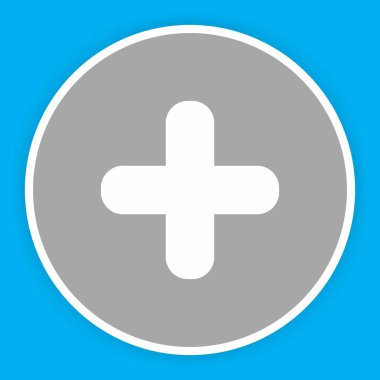 tıbbi simge soyut arkaplanda izole edildi