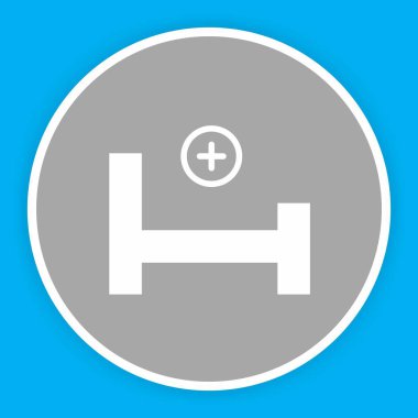 tıbbi simge soyut arkaplanda izole edildi