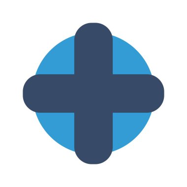 tıbbi simge soyut arkaplanda izole edildi