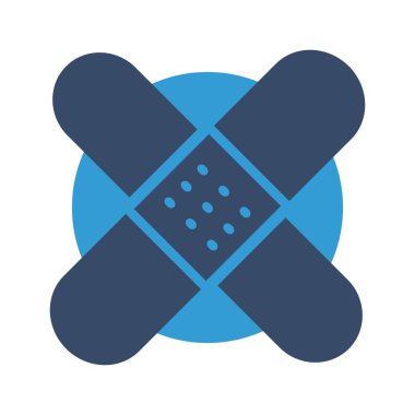 tıbbi simge soyut arkaplanda izole edildi