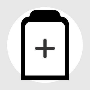 tıbbi simge soyut arkaplanda izole edildi