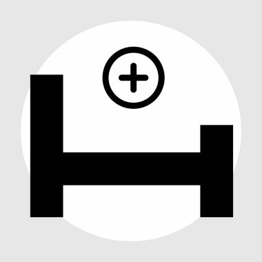 tıbbi simge soyut arkaplanda izole edildi