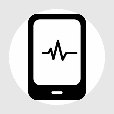 tıbbi simge soyut arkaplanda izole edildi