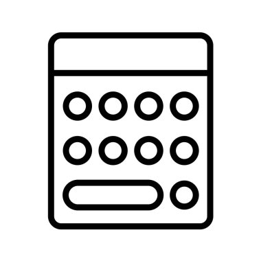 tıbbi simge soyut arkaplanda izole edildi 