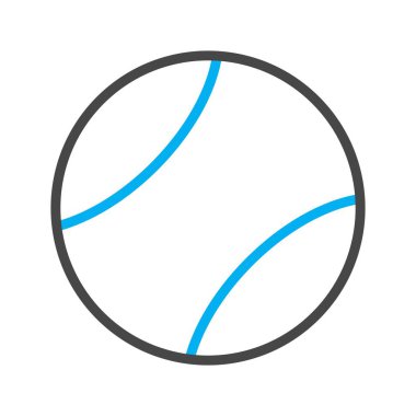 Soyut arkaplanda top simgesi izole edildi