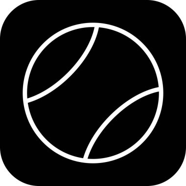 Soyut arkaplanda top simgesi izole edildi