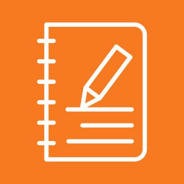 Soyut arkaplanda belge simgesini düzenle