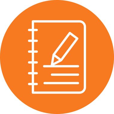 Soyut arkaplanda belge simgesini düzenle