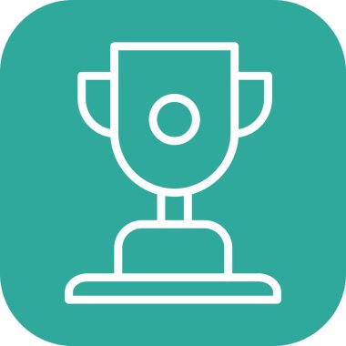 Ödül simgesi soyut arkaplanda izole edildi