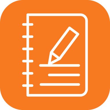 Soyut arkaplanda belge simgesini düzenle