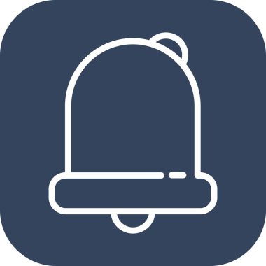 Soyut arkaplanda alarm simgesi izole edildi