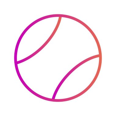 Soyut arkaplanda top simgesi izole edildi