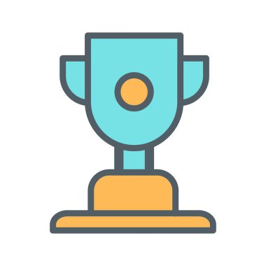 Ödül simgesi soyut arkaplanda izole edildi