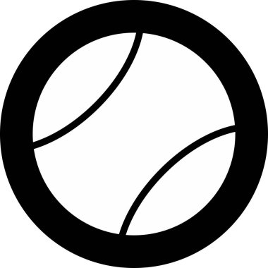 Soyut arkaplanda top simgesi izole edildi