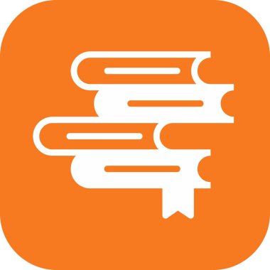 Soyut arkaplanda kitap simgesi izole edildi