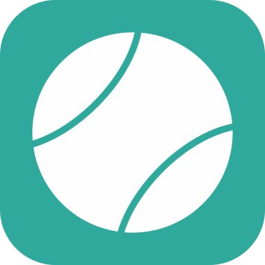 Soyut arkaplanda top simgesi izole edildi