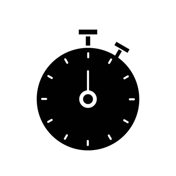 Значок Stop Watch изолирован на абстрактном фоне — стоковый вектор