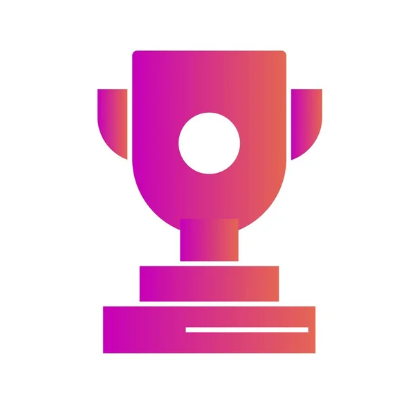 Award icon isolated on abstract background — Stock Vector